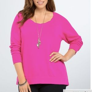 Torrid Zip Back Sweatshirt